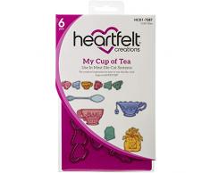 HEARTFELT CREATIONS HCD1-7287 Stanzformen, Tasse Tee 1,9 cm bis 12,1 cm