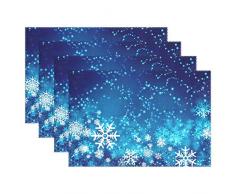 WOOR Monet Gemälde Tischsets für Esstisch, hitzebeständig, Küchentischdekoration, waschbar, 1 Stück Multi01