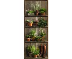 Plage Non Woven Wallpaper Vliestapete Kampagne Schrank, mehrfarben, 98 x 0,2 x 240 cm