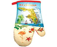 Rockin Gear Ofenhandschuh Florida Souvenir 100% Baumwolle Küche Mitt