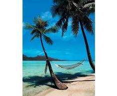 Unbekannt Zeigt 30 x 40 cm Hängematte am Strand, Bora Bora/Seaside Hammock, Bora Bora Randy Faris