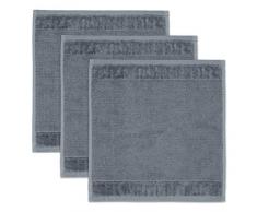 Möve Bamboo Luxe Seiftücher, Stone, 30 x 30 cm, 3