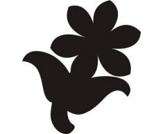 INDIGOS WG30264-61 Wandtattoo w264 Blume Ornament Pflanze Wandaufkleber 120 x 114 cm, grün