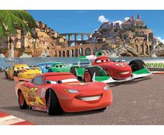 AG Design FTD 2221 Cars Disney, Papier Fototapete - 360x254 cm - 4 teile, Papier, multicolor, 0,1 x 360 x 254 cm