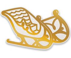 Couture Creations CO726928 Geschnittene Folien-Prägung, Schlitten 6,3 x 4,6 cm, Einheitsgröße