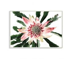 Foto Blume Rosa Wandtafel 13x19 Wandschild