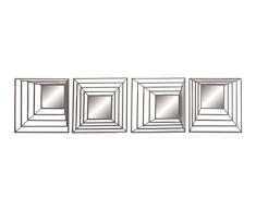 Deco 79 65694 Wandspiegel, Gray/Mirrored