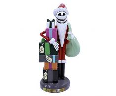 Kurt S. Adler Kurt Adler 6-Inch Jack Skellington Nutcracker Nussknacker, Mehrfarbig