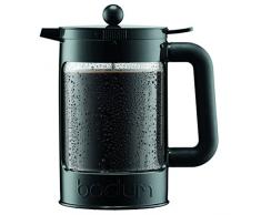 Bodum k11683 – 01 Bean Kaffeebereiter Eiskaffee Kunststoff schwarz 12,5 x 20 x 22,7 cm 1,5 l