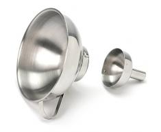 Trichter aus Edelstahl mit abnehmbarem Ausguss