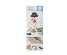 American Crafts 662893 Schneemann WE R Memory Keepers Pinata Kit Schneemann