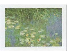 Buyartforless Nymphaeas of Orangerie by Claude Monet 9.5x12 Art Print Poster