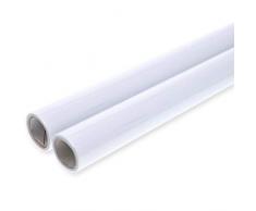 Juvale Sichtschutzfolie für Fenster und Türen aus Glas, 45 x 200 cm, 2 Stück