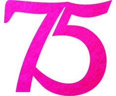 Petras Bastel-News A-GEF3375-35 Streudeko, Fliz, Pink, 18 x 12 x 3 cm