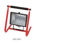 Avendi Projektor mit Halogenlampe 1000 W, Schwarz, 0