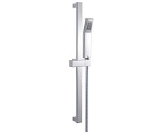 Gedy Trendy 02 Dusch-Set, Chrom, 12,5 x 25 x 66 cm