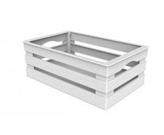 Bama Kommode Milleusi Tina 25 x 31 x H11,5 cm, cremefarben, silberfarben, Einheitsgröße