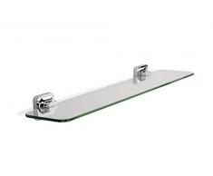 Croydex Shoreditch Glas Regal, Silber