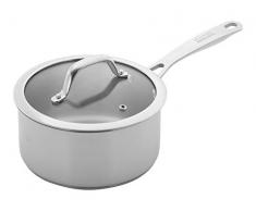 Kuhn Rikon 37472 Allround Stielkasserolle, 18/8 Edelstahl