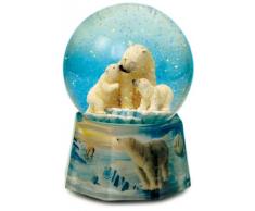 Spieluhrenwelt 48086 Schneekugel Eisbären