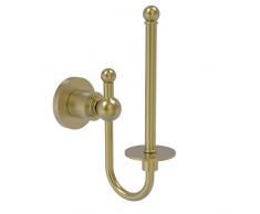 Allied Brass AP-24U-SBR Astor Place Collection Toilettenpapierhalter, hochkant, Messing satiniert