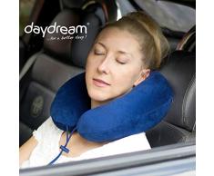 daydream PREMIUM-Reise-Nackenkissen mit Memory Foam, verschiedene Farben (N-5400),Nackenhörnchen, Reisekissen, Nackenstützkissen