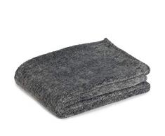 Gözze Wohn- und Kuscheldecke marmoriert, 150 x 200 cm, Alaska, Anthrazit, 40150-91-150200