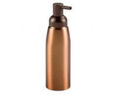 InterDesign 50611EU Metro nicht rostender Seifenspender aus Aluminium für Küche, Badezimmer, 414 ml - Plastik, bronze, 20.32 x 6.35 x 5.715 cm