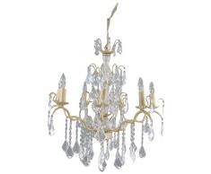 Renaissance 2000 59,7 x 55,2 cm Antik Champagner Kronleuchter