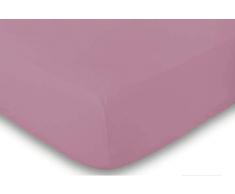 Galileo Casa 5900350 Bettlaken/Ecken Einzelbett, antikrosa