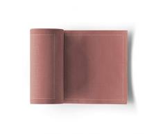 MYDRAP SA11/811-2 My Bettlaken, 11 x 11 cm, ideal für Party, Cocktail, Aperitif, Untersetzer aus Glas, 50 Servietten, Puder, Baumwolle, Rosa, 5 cm