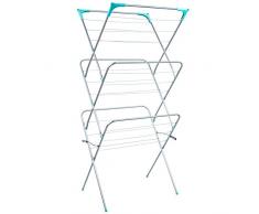 Dreistufiger Wäscheständer, 14 m, Innen und Außen, Wäschegestell, neu von Home Vida