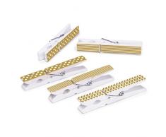 Darice Bedruckt Große Wäscheklammern