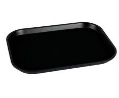 mc di montagner 5893 Tablett, schwarz, rutschfest, rechteckig, 35 x 46 cm