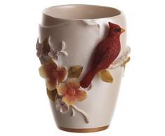 Upstate Home Design Bird Lovenest Badezimmerzubehör-Set Tumbler Multi