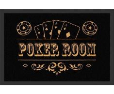 Rockbites Design 1012504010 Fußmatte, Polyamid, Schwarz, 40 x 60 cm, 1 Einheiten