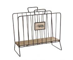 Dcasa Metall Travel Zeitschriftensammler Dekorative Möbel Aufkleber Home Deko Unisex Erwachsene Farbe One