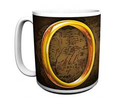 Der Herr der Ringe Der Eine Ring - Große Tasse Tasse weiß