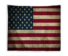 XINYI (Home Wand aufhängen Natur Polyester-Art-Vintage Thema Szenerie, Wand Decor für Wohnheim Zimmer, Schlafzimmer, Wohnzimmer, Nagel enthalten 60 W x 40 L (150cmx100cm) usa-Flagge