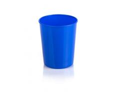 Kimmel Tasse Trinkbecher Becher bruchsicher stapelbar Mehrweg 250 ml, Kunststoff, Blau