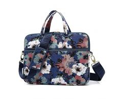 Kayond Watercolor Orchidee Computer Laptop Schultertasche 13-15 Zoll, canvas, Aquarell Orchidee, 13-13.3