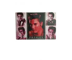 AIQIBAO Aikibao Blechschild Mann Frau Wand Vintage Dekor Chaplin Mona-Lisa für Küche Zuhause Garage Bar Pub Outdoor Retor Art Schild 30,5 x 20,3 cm 195