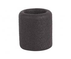 PT Teelichthalter Burly Keramik schwarz, keramisch, H, D. 7 cm