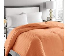 Blue Ridge Home Fashions, Inc. Übergroße Daunendecke aus Mikrofaser Full-Queen Korallenrot