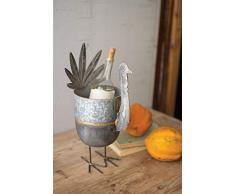 Kalalou Weinkühler, verzinkt, Einheitsgröße, Grau