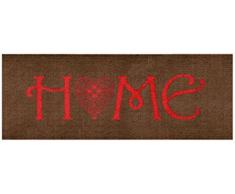 Golze 1500066010060 LS-Mats, Design Home Love Premium Fussmatte, Mikrofaser, Mehrfarbig, 50 x 150 x 1, cm