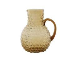 Creative Co-op Glas-Krug, groß, transparent, rauchgrau 80 Ounce gelb
