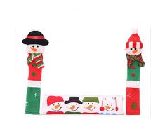 Frealm Decken für Kühlschränke, Weihnachtsmotiv Set2