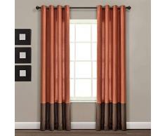 Lush Decor, Prima Fenster-Vorhänge für Wohnzimmer, Esszimmer, Schlafzimmer (Paar), 137,2 x 241,9 cm