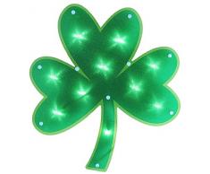 Impact Innovations Fensterdekoration Kleeblatt, für Innen- und Außenbereich, 35,6 x 31,8 cm